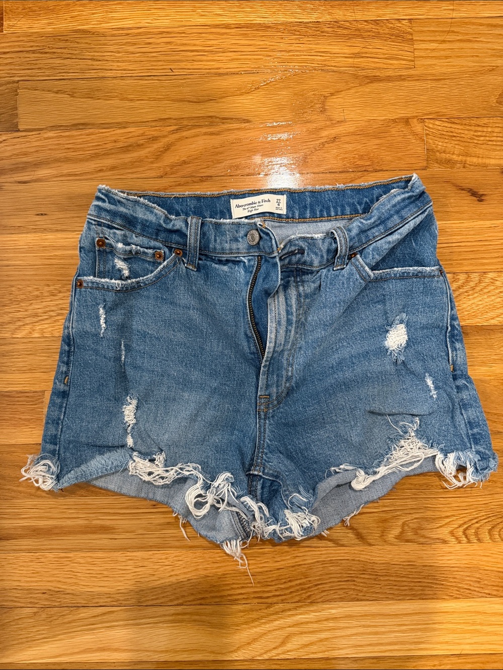 High Rise Mom Shorts